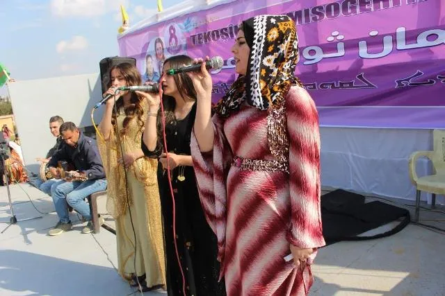 Li Bakur û Rojhilatê Sûriyê pîrozbahiyên 8'ê Adarê bi dawî bû