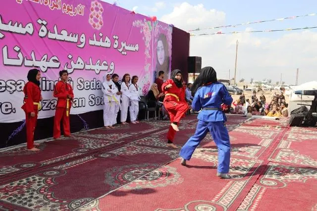 Li Bakur û Rojhilatê Sûriyê pîrozbahiyên 8'ê Adarê bi dawî bû