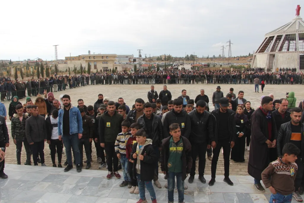 Cenazeyê şehîd Çiya Ehmed li Kobanê hate veşartin