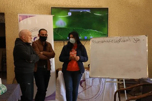 Li Qamişloyê têkildarî Covid-19 semînerek hate dayîn