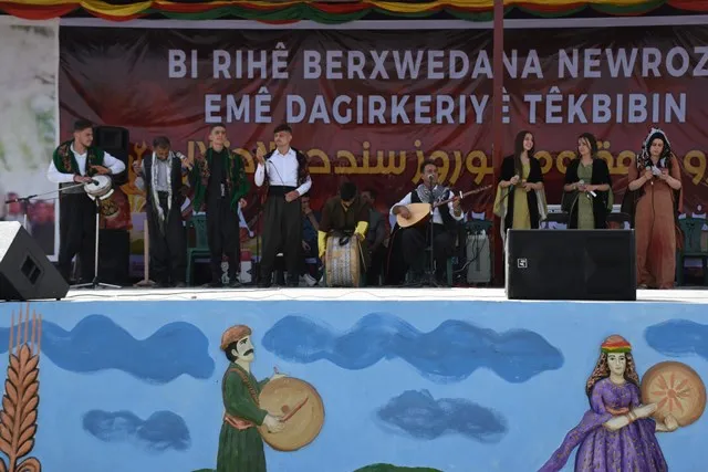 Pîrozbahiyên Newrozê yên li Bakur û Rojhilatê Sûriyê bi dawî bûn