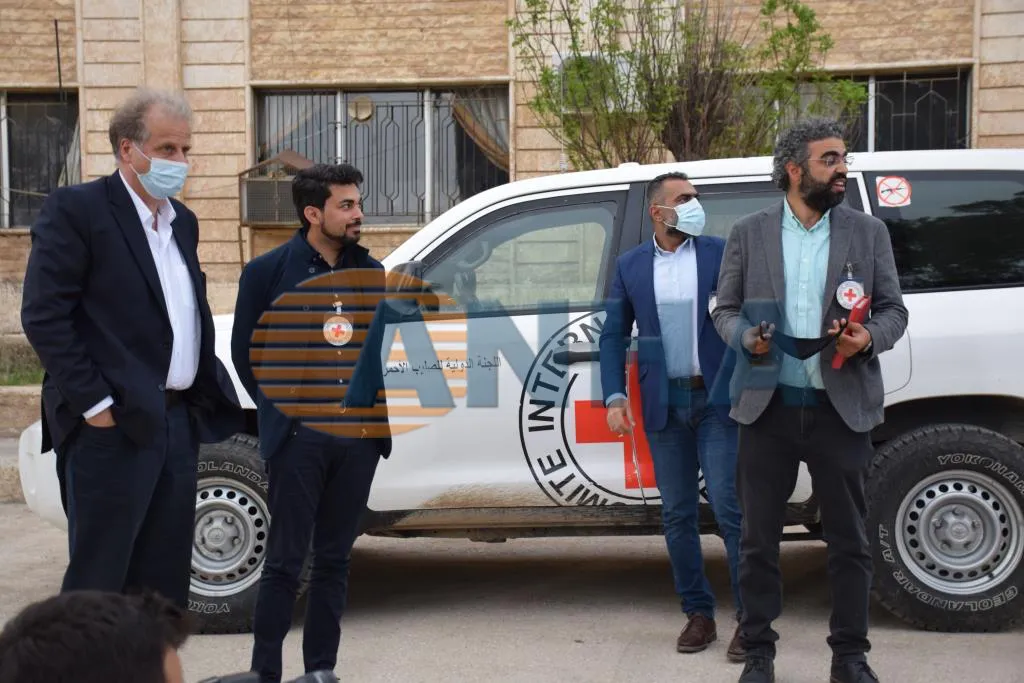 Ji bo şopandina rewşa avê li Hesekê Xaça Sor a Navneteweyî serdana Gerînendetiya Avê kir