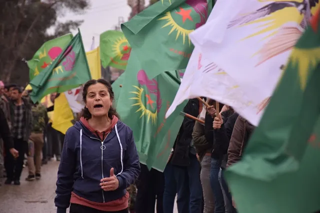 ​​​​​​​Li kantona Qamişlo gel ji bo rêber Abdullah Ocalan li qadan bûn