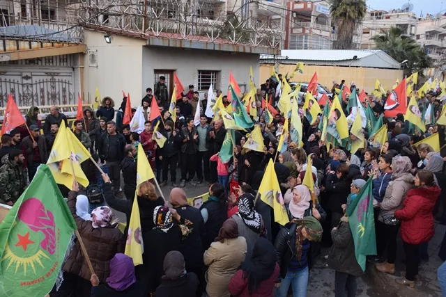 ​​​​​​​Li kantona Qamişlo gel ji bo rêber Abdullah Ocalan li qadan bûn