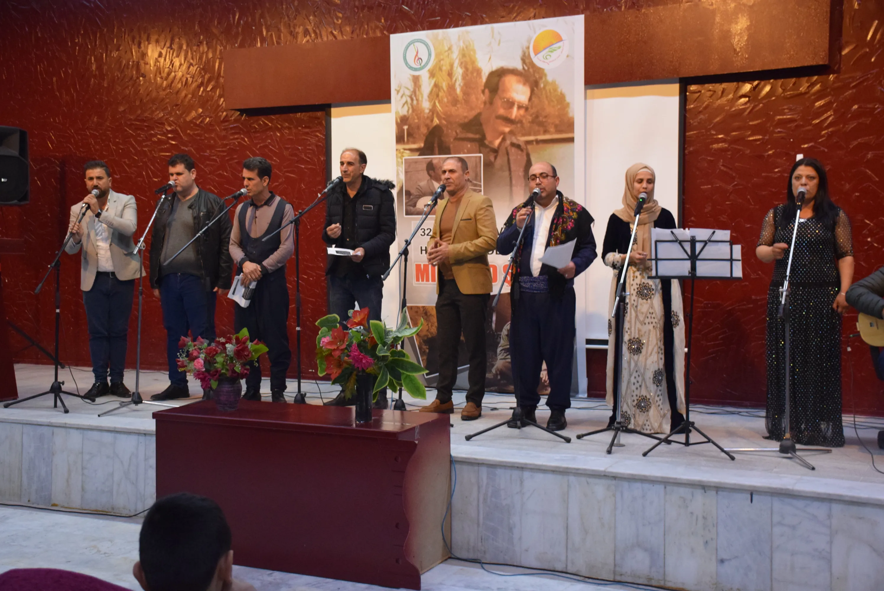 Hunermend Mihemed Şêxo li Qamişlo hat bi bîranîn