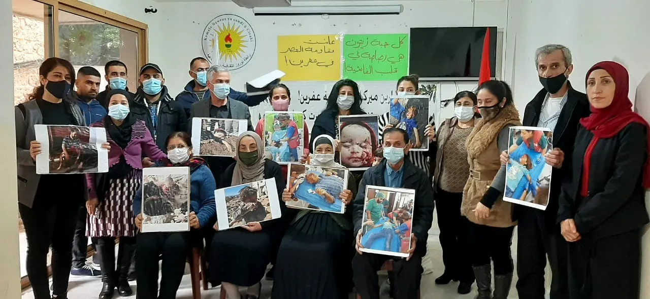 Bi boneya salvegera dagirkirina Efrînê du panel li Beyrûtê hatin lidarxistin
