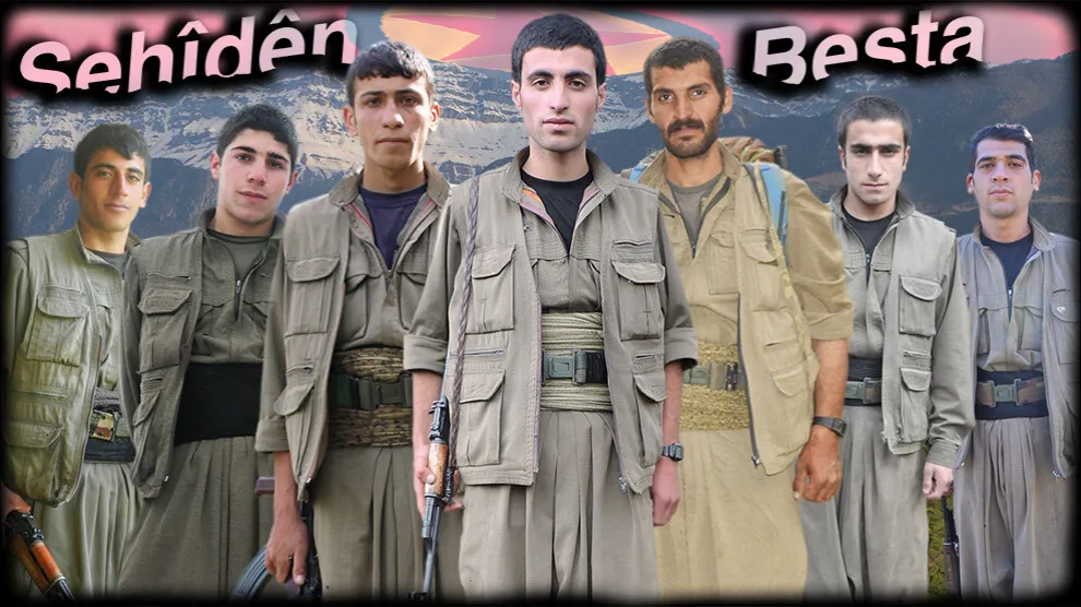 HPG`ê nasnameyên 8 lehengên li Bestayê şehîd bûne eşkere kir