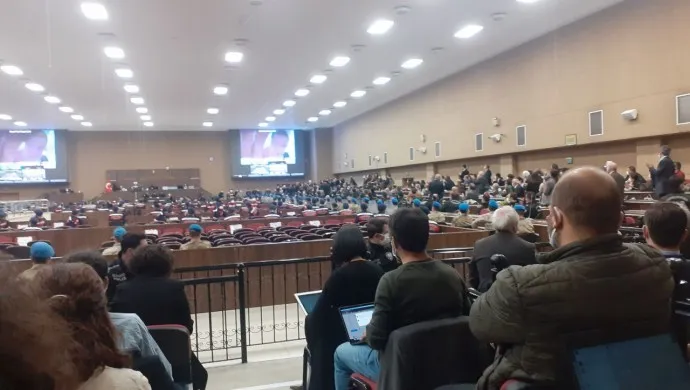 Doza Kobanê li Enqereyê dest pê kir: Li şûna parêzeran polîs  dan rûniştandin