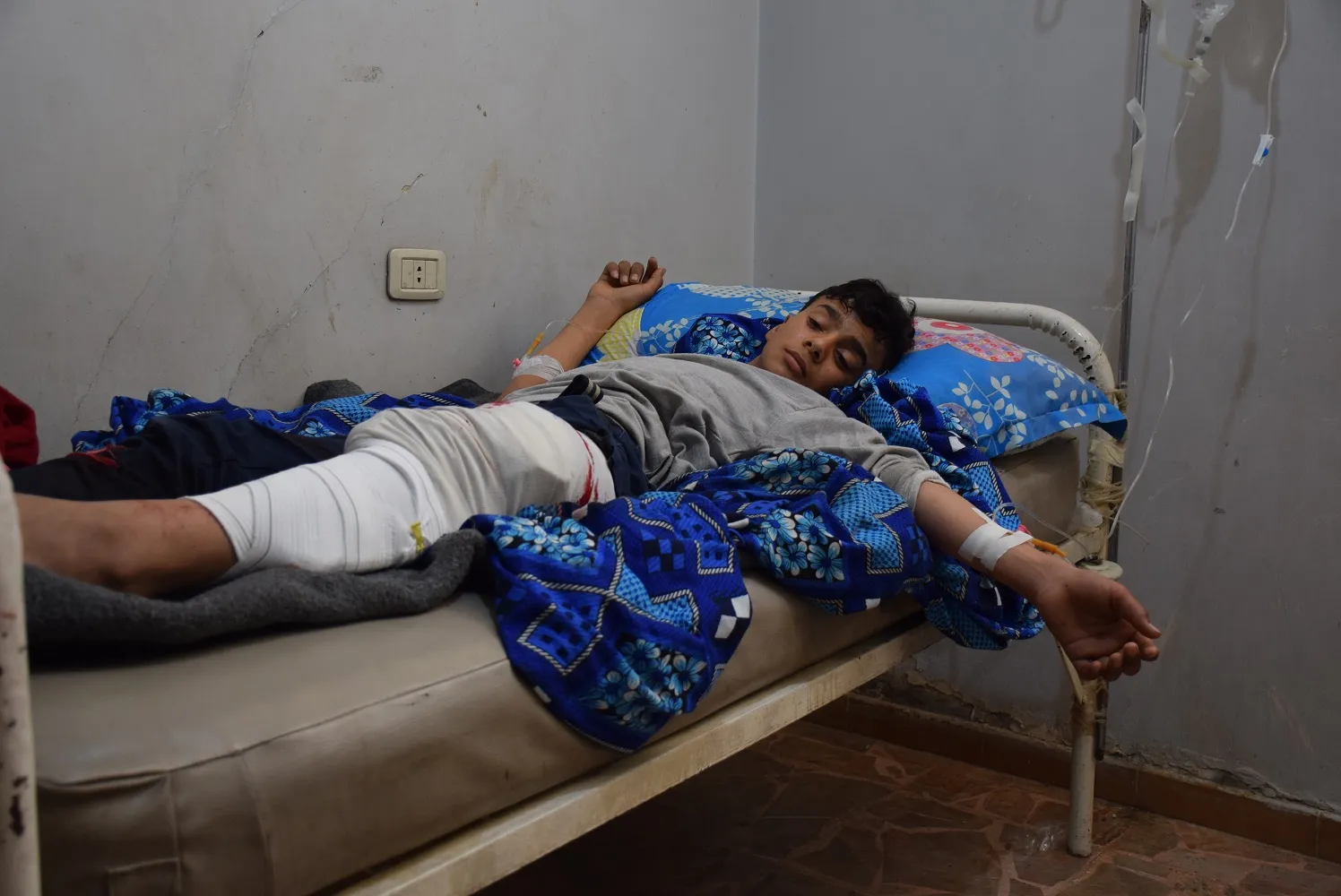 Dîfaa El-Wetenî 2 zarok li kolana El-Wehde birîndar kirin