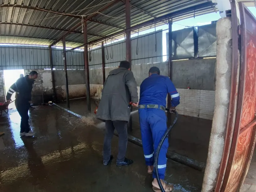 Şaredariya Gel a Girkê Legê dest bi dezenfektekirina navçeyê kir