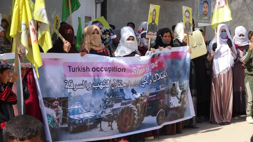 Şêniyên kantona Qamişloyê bang li dewletên Ereban kir: Li hemberî planên Tirkiyê bisekinin