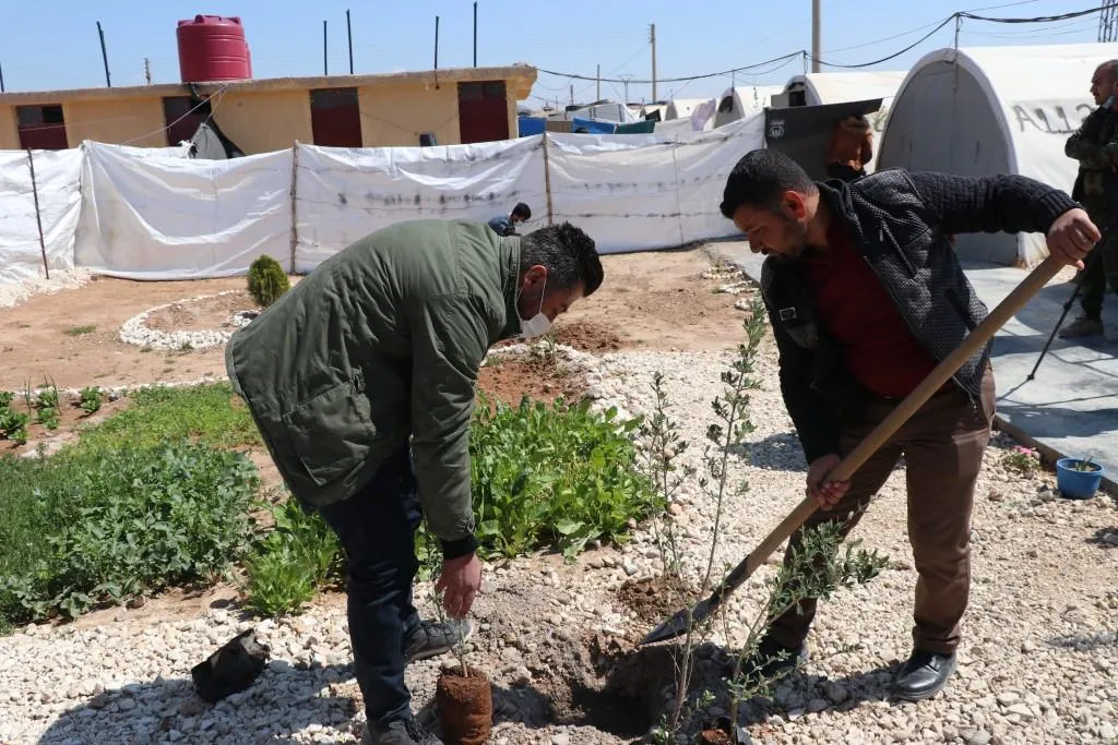 Şêniyên Bakur û Rojhilatê Sûriyê 4`ê Nîsanê bi çandina daran pîroz dikin