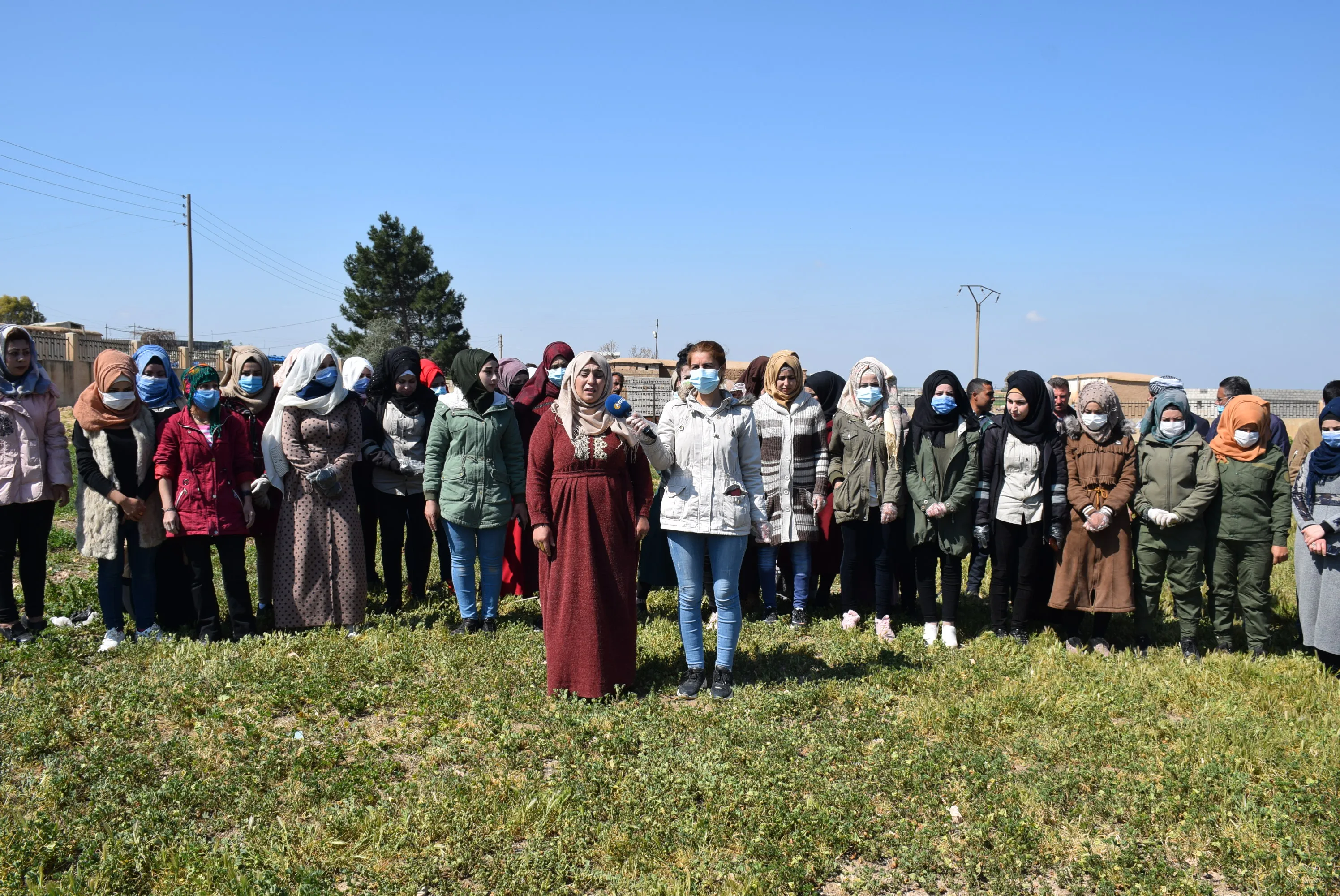 Şêniyên Bakur û Rojhilatê Sûriyê 4`ê Nîsanê bi çandina daran pîroz dikin