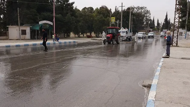 Şaredariya Tebqayê pêngaveke dezenfektekirinê da destpêkirin