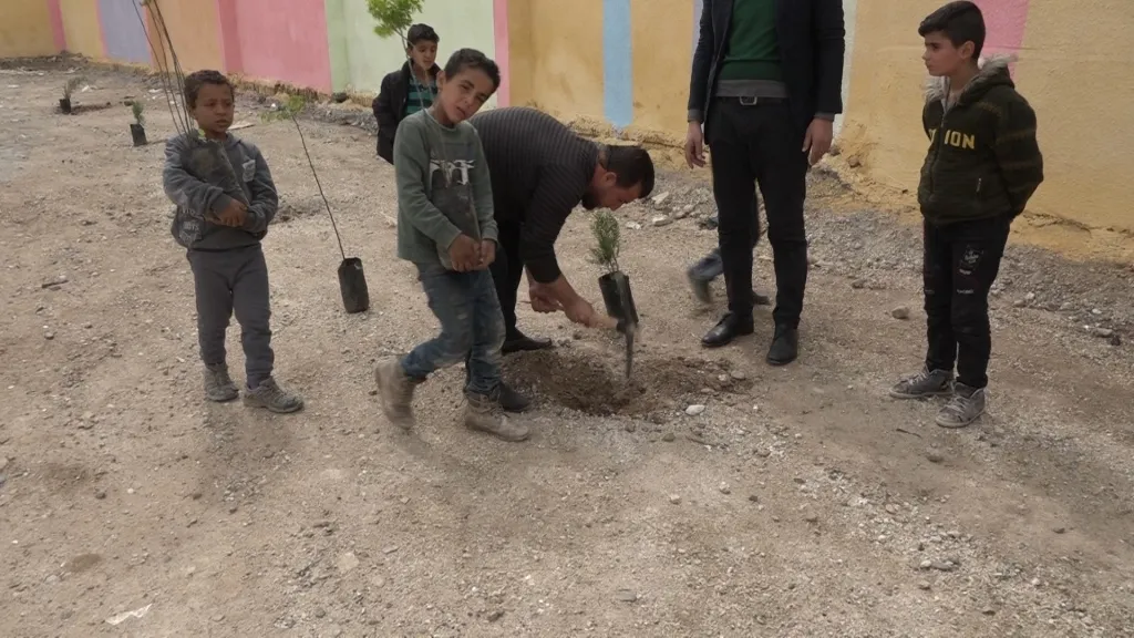 Li Reqayê dibistana 4'ê Nîsanê hate vekirin