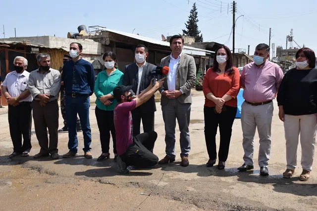 ​​​​​​​Rêveberiya Xweser soza pêkanîna ewlehiyê li taxa Teyî da