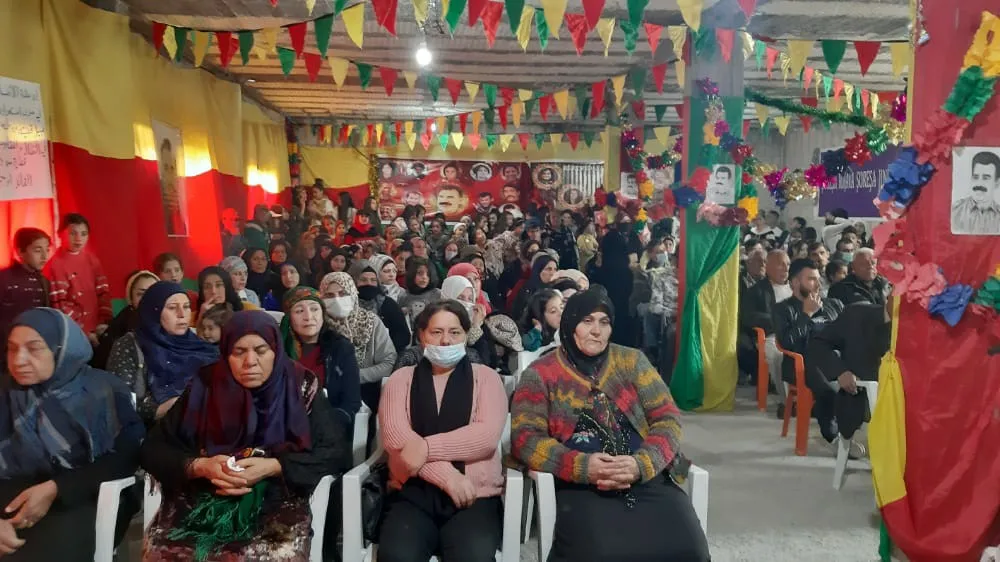 Rojbûna rêber Ocalan li Şamê hate pîrozkirin
