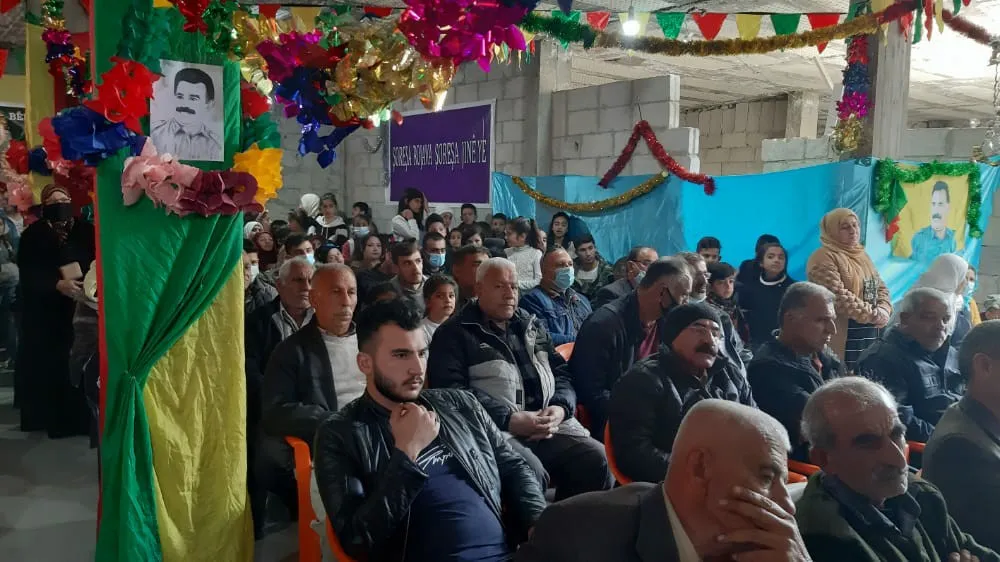 Rojbûna rêber Ocalan li Şamê hate pîrozkirin