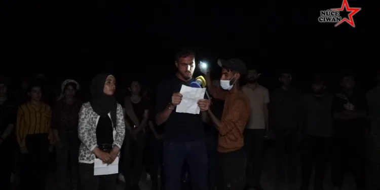 100 ciwanên Rojava tevlî seferberiya bûn