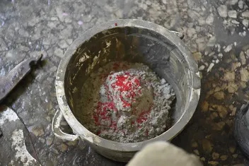 Di nava rewşên zehmet ên koçberiyê  de guldankan çêdike