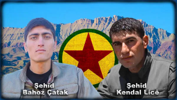 HPG`ê nasnameyên 2 gerîlayên li Cûdî şehîd bûne eşkere kir
