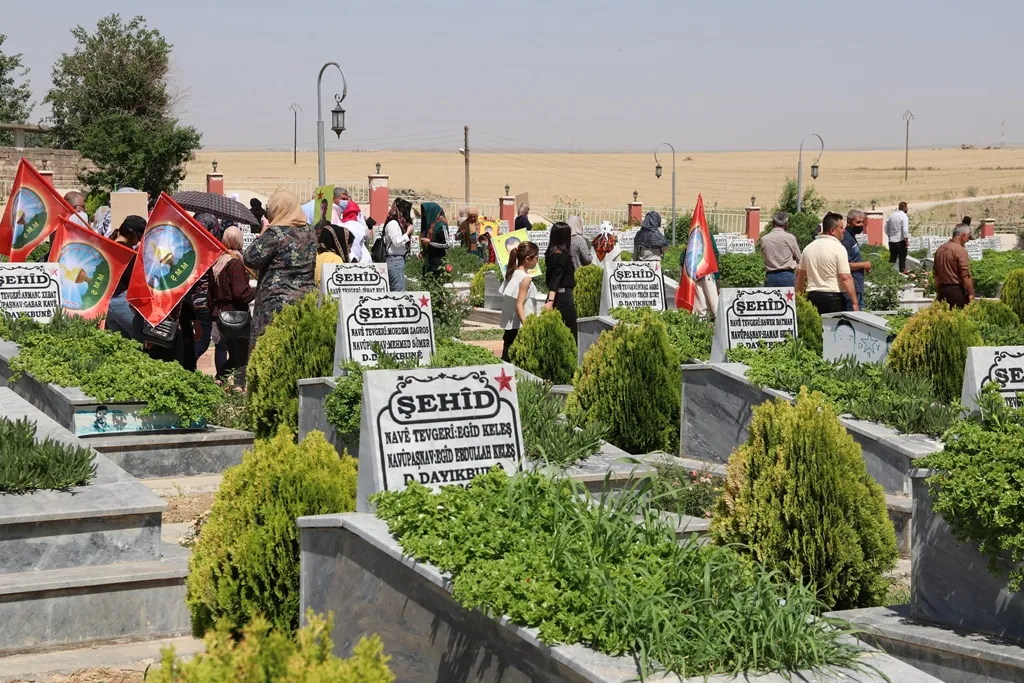 Bi boneya Roja Şehîdan li herêma Cizîrê meşên girseyî