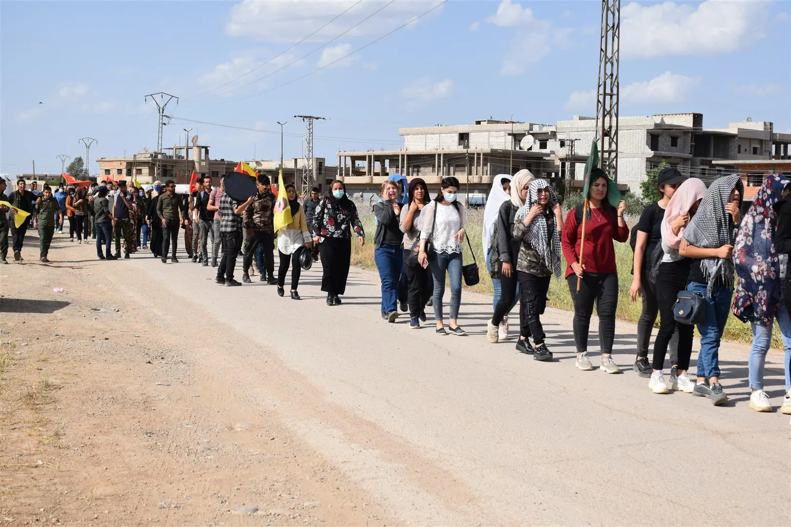 Li Girkê Legê çalakiya konvedanê ya ciwanên şoreşger bi dawî bû
