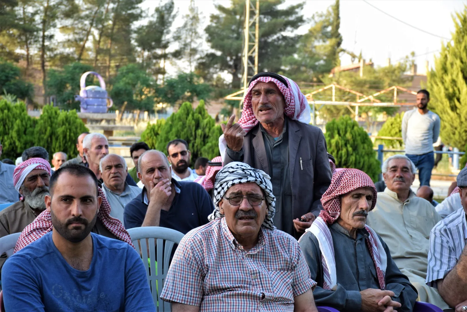 ​​​​​​​Li Til Temirê civînek ji şêniyan re hate lidarxistin