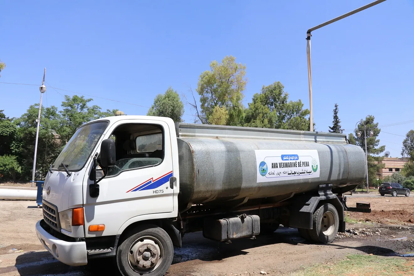 ​​​​​​​Gerînendeya Avê ya Qamişloyê hewl dide pirsgirêka taxa Zeytûniyê çareser bike