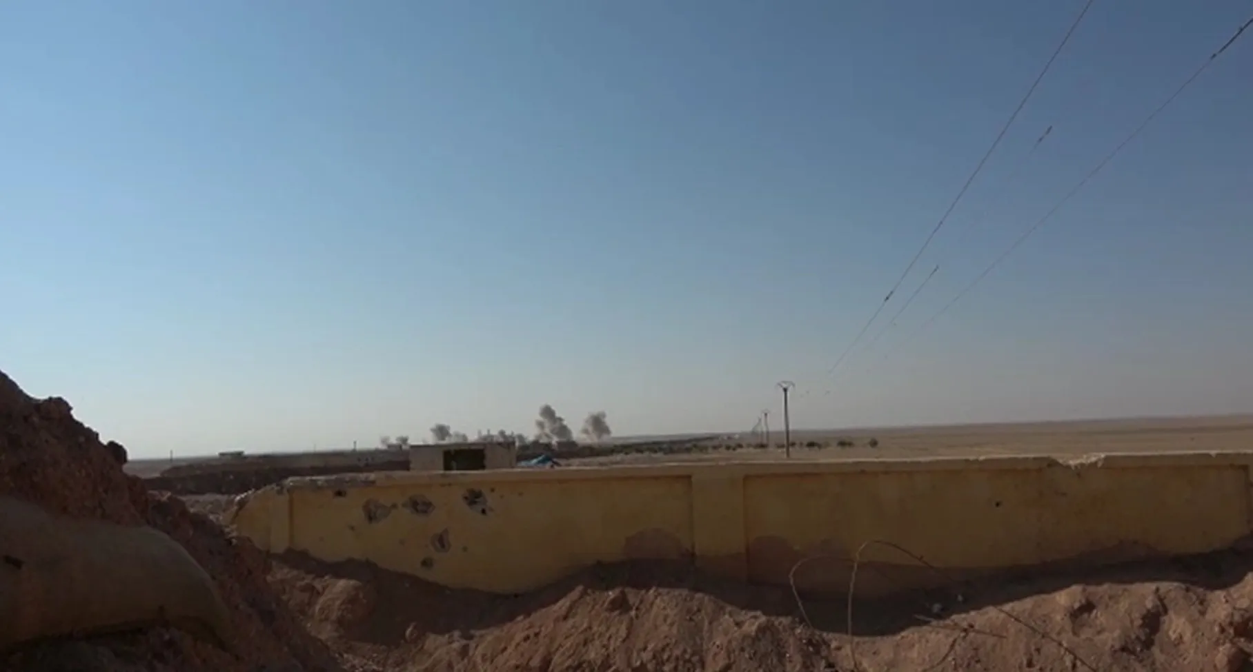 Dewleta Tirk gundên Girê Spî topbaran kir