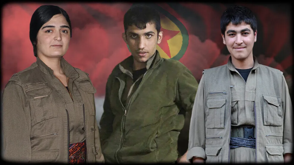 ​​​​​​​HPG`ê nasnameya 3 hevrêyên xwe yên şehîd eşkere kir