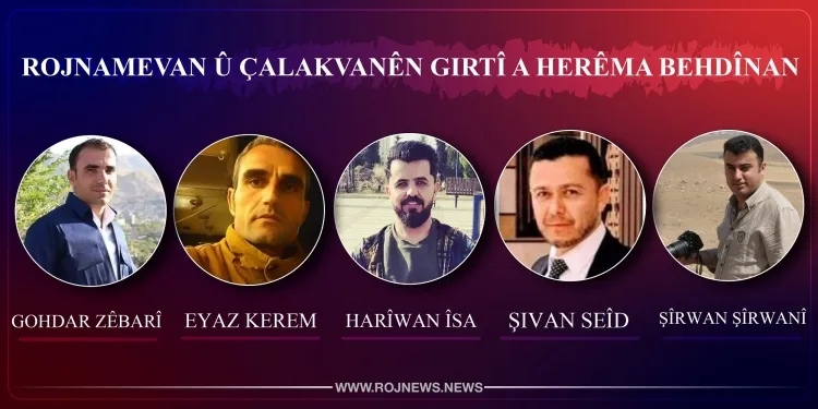 ​​​​​​​Dadgeha Temyîzê ya Hewlêrê cezayê çalakvan û rojnamevanên Behdînanê erê kir