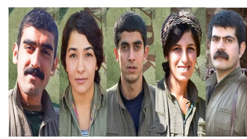 ​​​​​​​YRK'ê bi daxuyaniyekê 5 şehîd bîr anîn