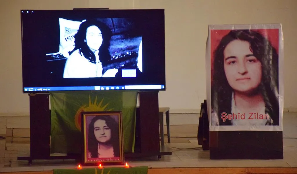 Çalakiyên jinan misogeriya berdewamkirina têkoşîna şehîd Zîlan e