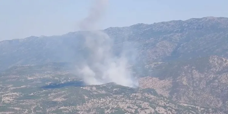 ​​​​​​​Dewleta Tirk gundewarên Amêdiyê bombebaran dike