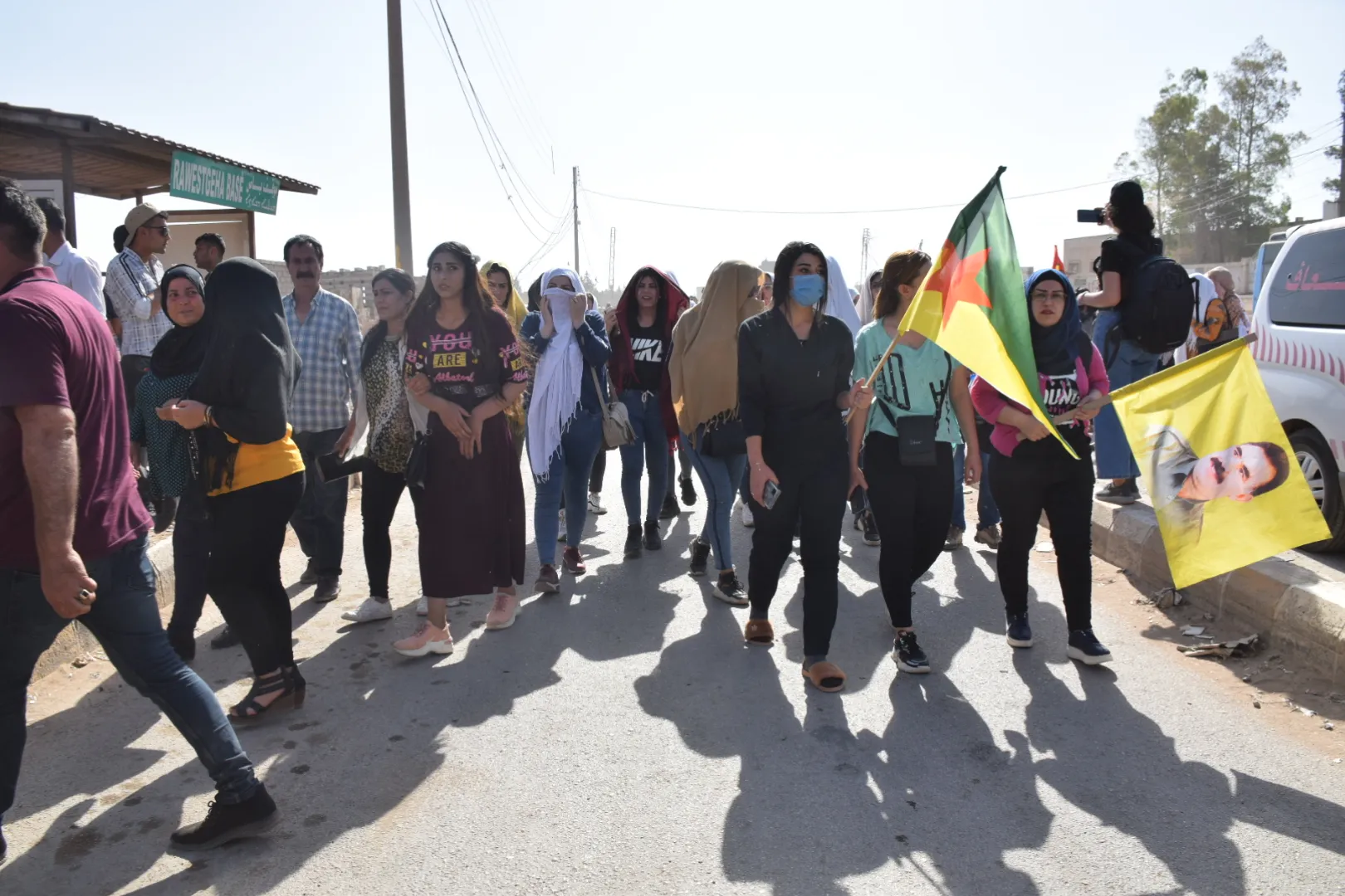 Şêniyên herêma Cizîrê gihaştin Qamişlo