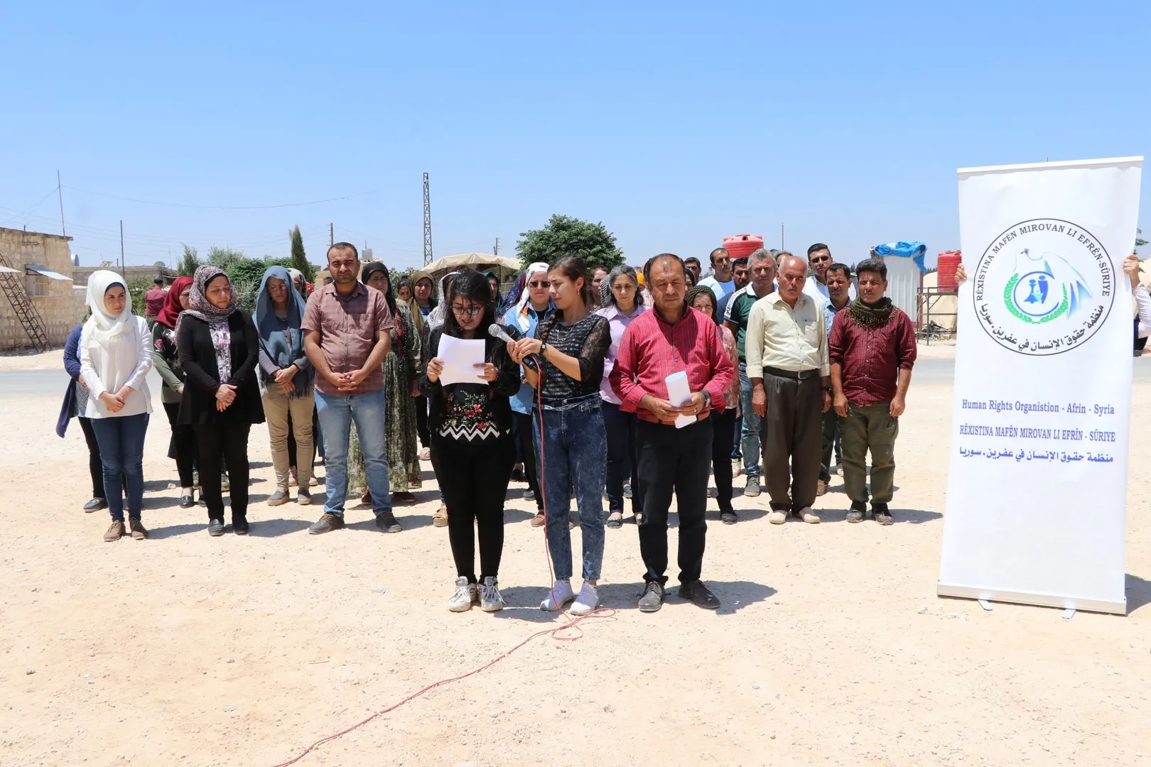 Bi boneya 20'ê Hezîranê banga bidawîkirina dagirkiriya Tirk a li Efrînê hate kirin