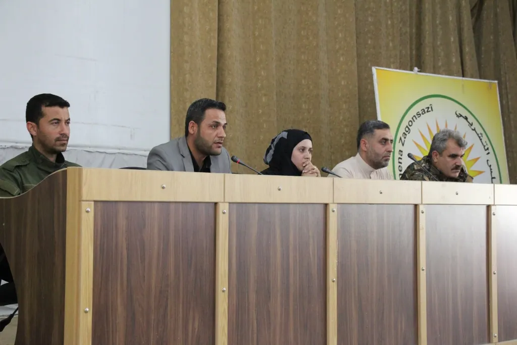 Li Minbicê têkildarî bûyerên dawî civînek berfireh hate lidarxistin