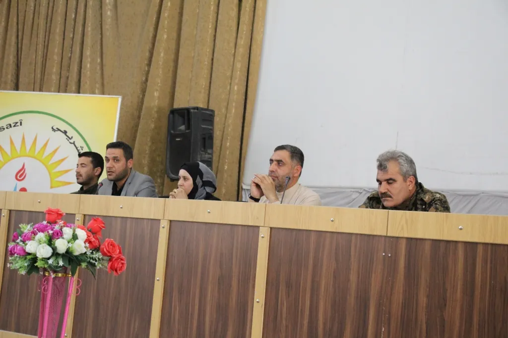 Li Minbicê têkildarî bûyerên dawî civînek berfireh hate lidarxistin