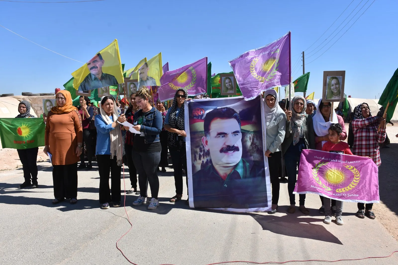 Jinên Efrîn û Şehbayê qetilkirina Denîz Poyraz şermezar kir