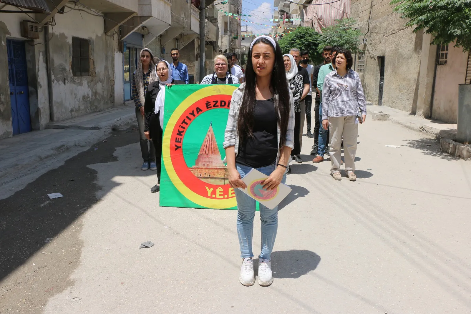Mala Êzidiyan a Helebê ji bo êzidiyên li kampan bang kir
