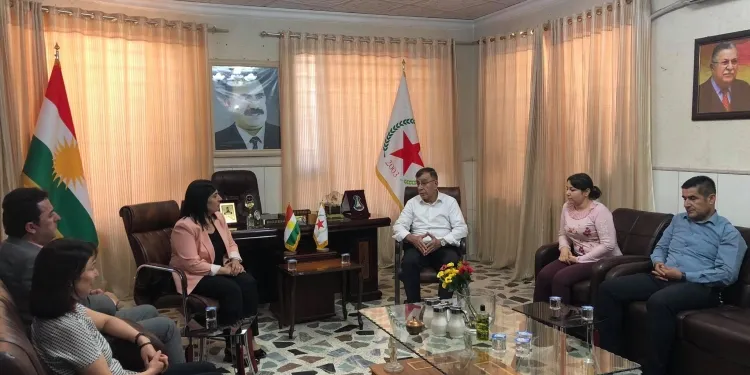 Şandeya KNK bi nûnerên PYD’ê re civiya