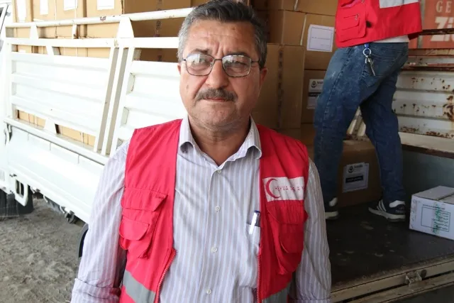 Hevya Sor a Kurd alîkariyên tenduristî ji Rêxistina Nehrey a Mirovahî wergirtin