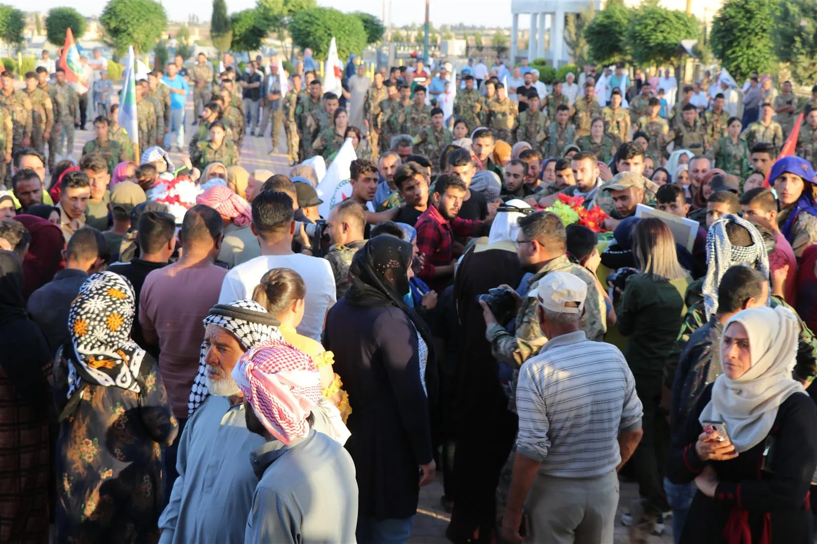 Şêniyên Hesekê şehîd Berekat û El-Weys  oxir kirin