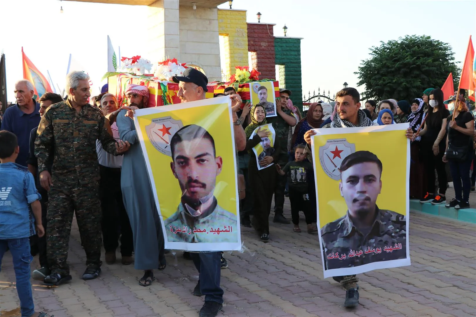 Şêniyên Hesekê şehîd Berekat û El-Weys  oxir kirin