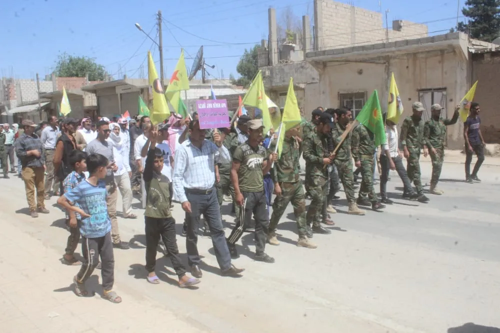 Li Dirbêsiyê û Til Koçerê êrişên dewleta Tirk a dagirker hatin şermezarkirin