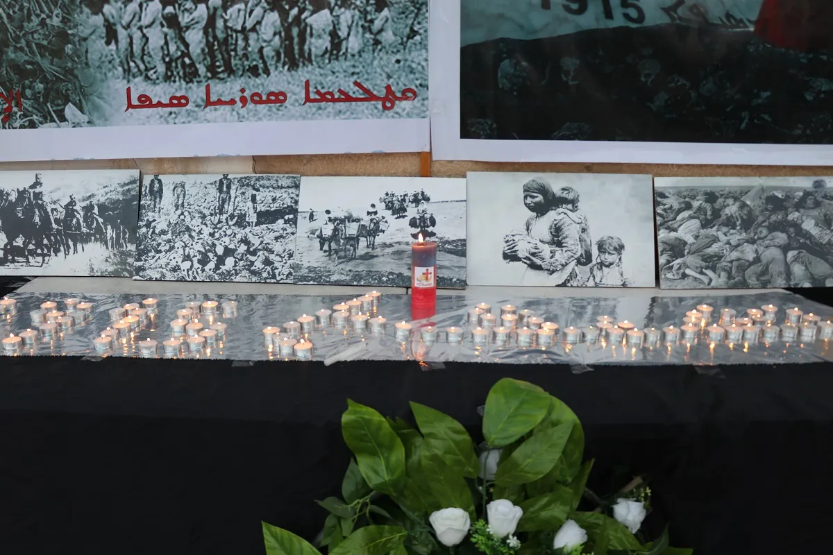 Suryanên Qamişlo û Dêrikê banga naskirina komkujiyên Sêfo  kirin