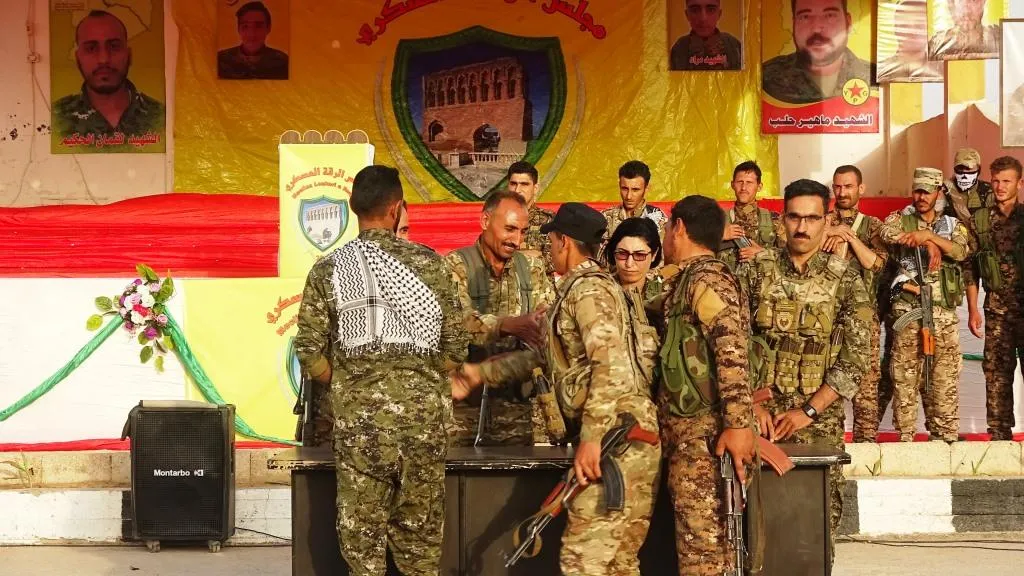 Meclisa Leşkerî ya Reqayê salvegera 2’yemîn a damezrandina xwe pîroz kir