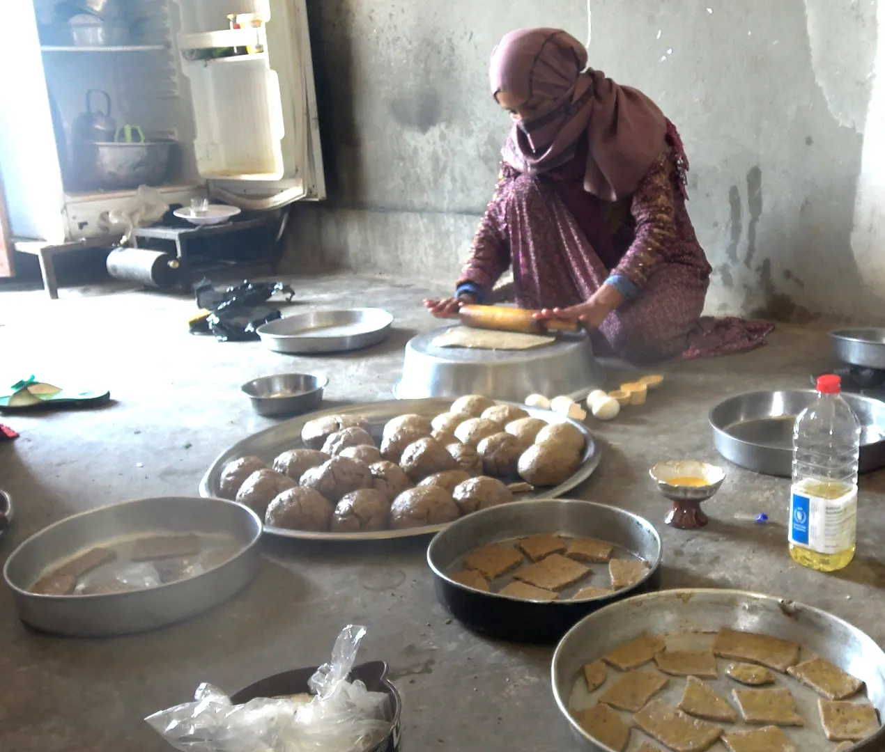 Jinên Dêrazorê amadekariyên pêşwazîkirina cejna Qurbanê dikin
