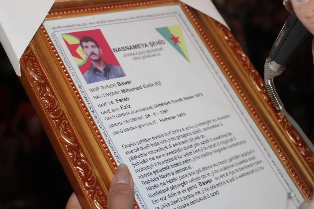 Nasnameya 2 gerîlayan hate eşkerekirin